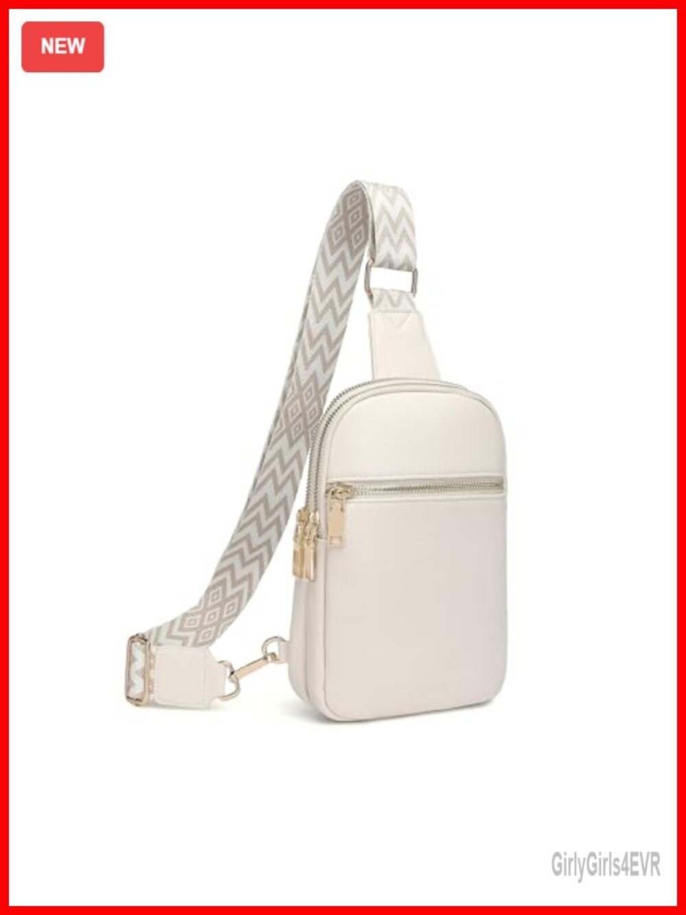 Vegan Leather RFID Blocking Anti Theft Crossbody Sling Bag